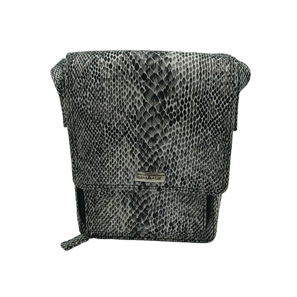 Nine West Faux Python Snake Print Small Crossbody… - image 3